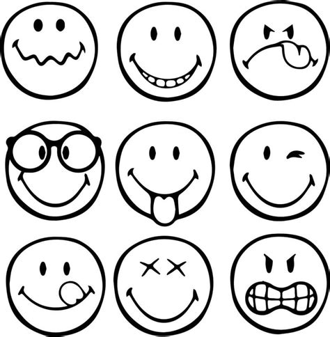 emoji coloring pages|Emoji Coloring Pages (Free PDF Printables)